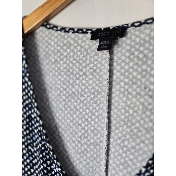 J Jill Wearever Collection Womens Top Rayon Blend Multicolor Long Sleeve Sz Lp - Picture 3 of 5